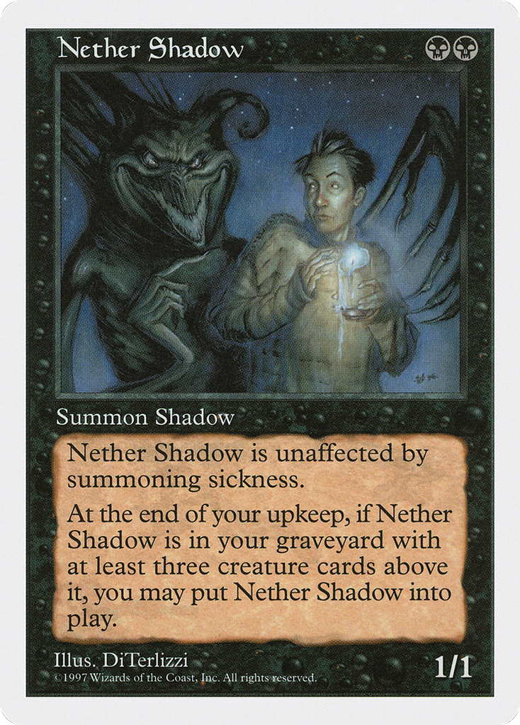 Magic: The Gathering - Nether Shadow - Fifth Edition