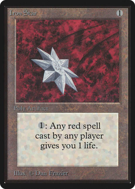 Magic: The Gathering - Iron Star - Limited Edition Beta