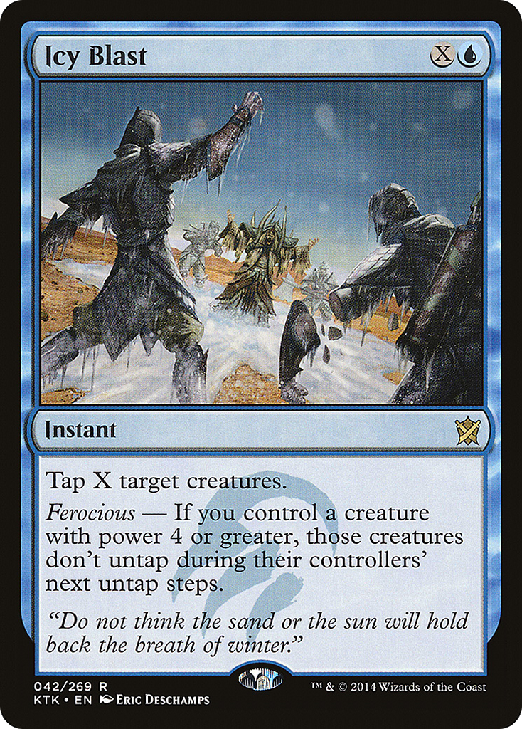 Magic: The Gathering - Icy Blast - Khans of Tarkir