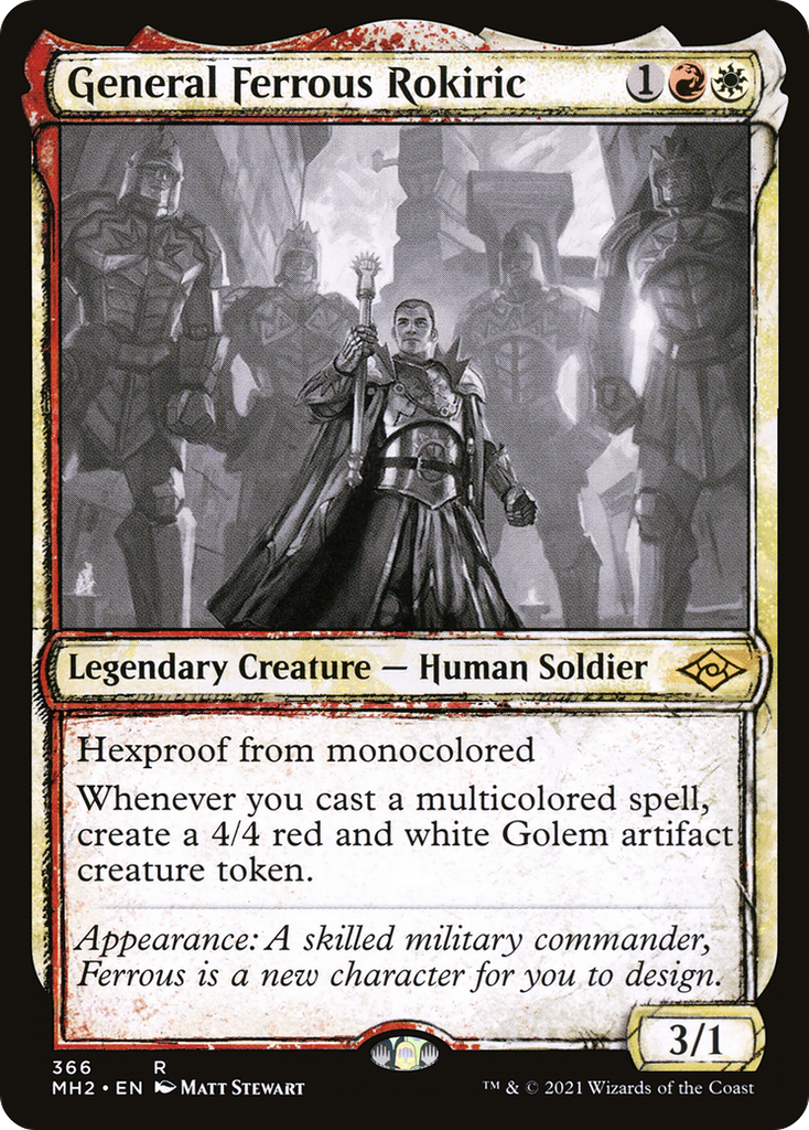 Magic: The Gathering - General Ferrous Rokiric - Modern Horizons 2