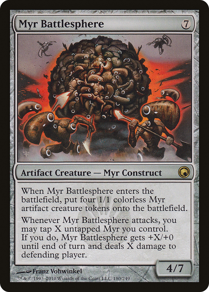 Magic: The Gathering - Myr Battlesphere - Scars of Mirrodin