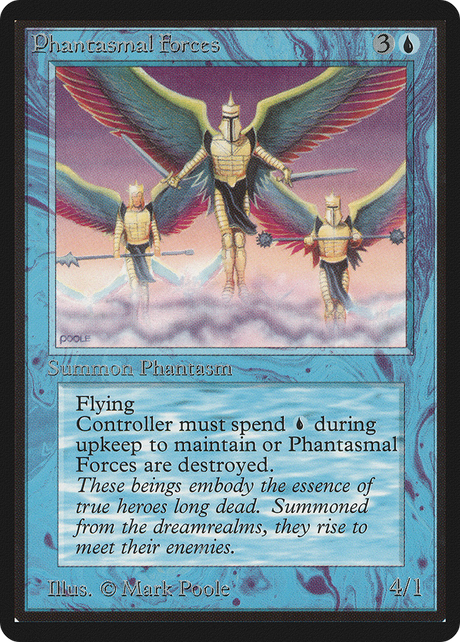 Magic: The Gathering - Phantasmal Forces - Limited Edition Beta