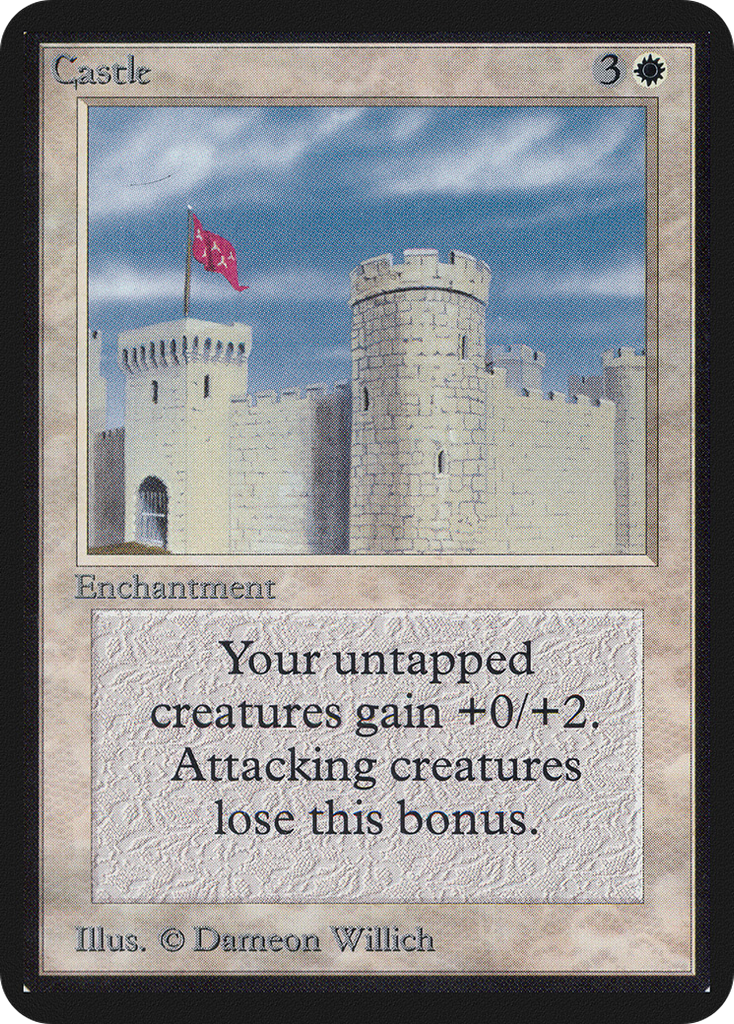 Magic: The Gathering - Castle - Limited Edition Alpha