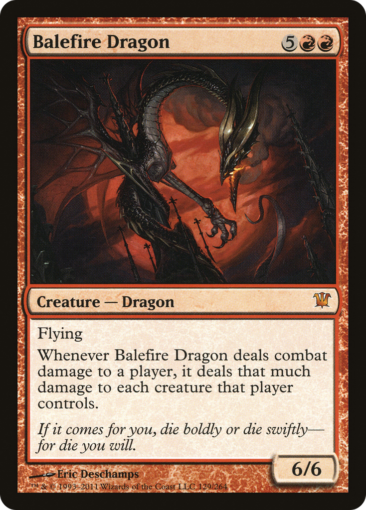 Magic: The Gathering - Balefire Dragon - Innistrad