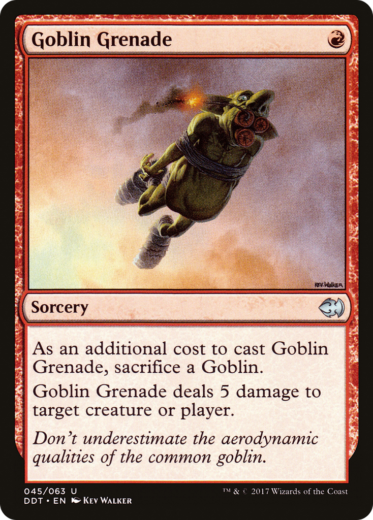Magic: The Gathering - Goblin Grenade - Duel Decks: Merfolk vs. Goblins