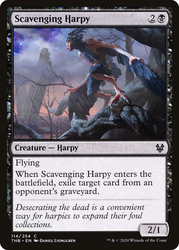 Magic: The Gathering - Scavenging Harpy - Theros Beyond Death