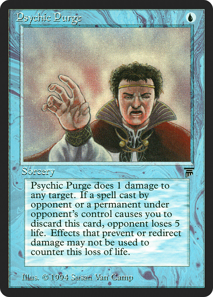 Magic: The Gathering - Psychic Purge - Legends