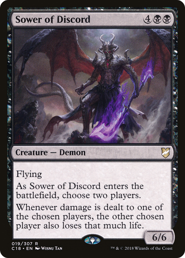 Magic: The Gathering - Sower of Discord - Commander 2018