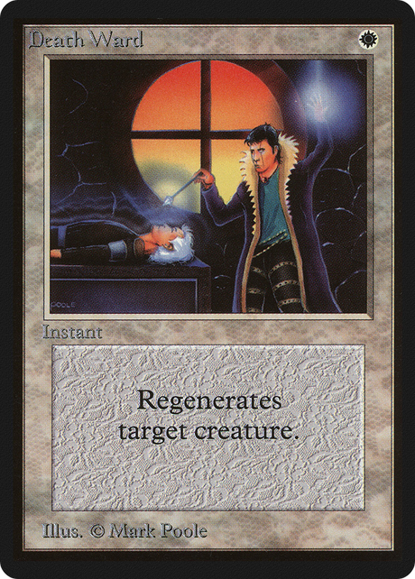 Magic: The Gathering - Death Ward - Limited Edition Beta