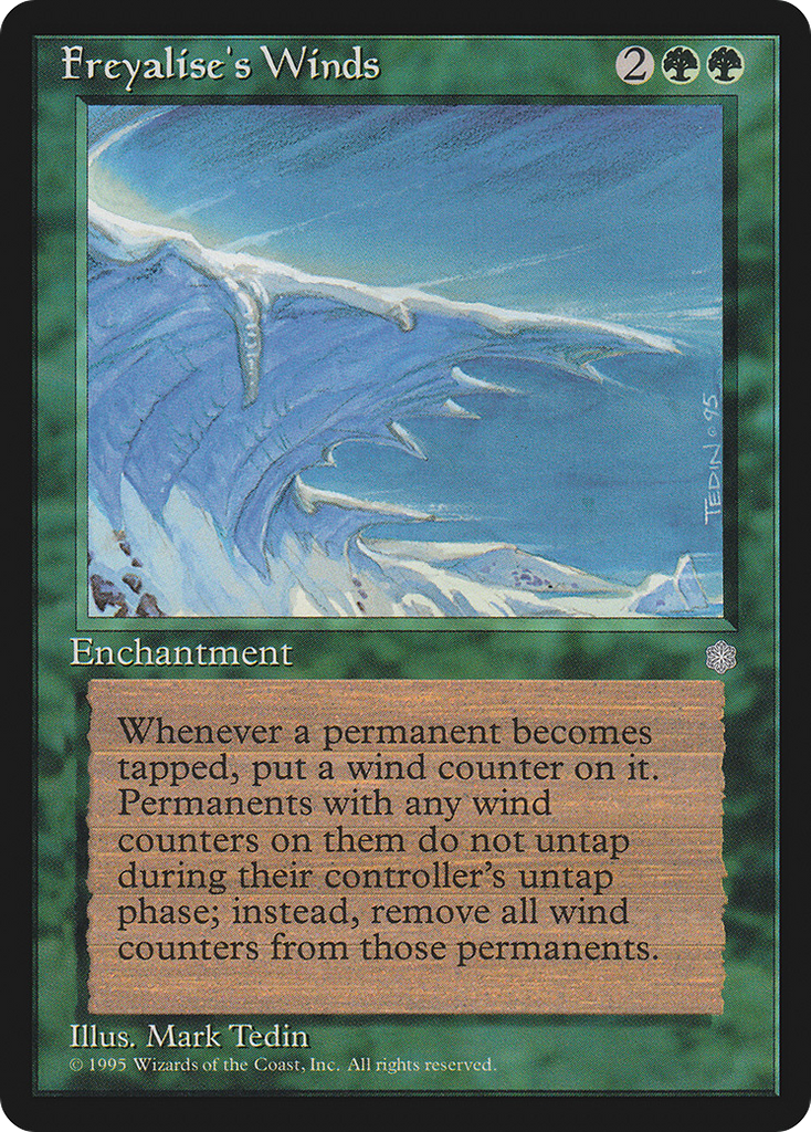 Magic: The Gathering - Freyalise's Winds - Ice Age