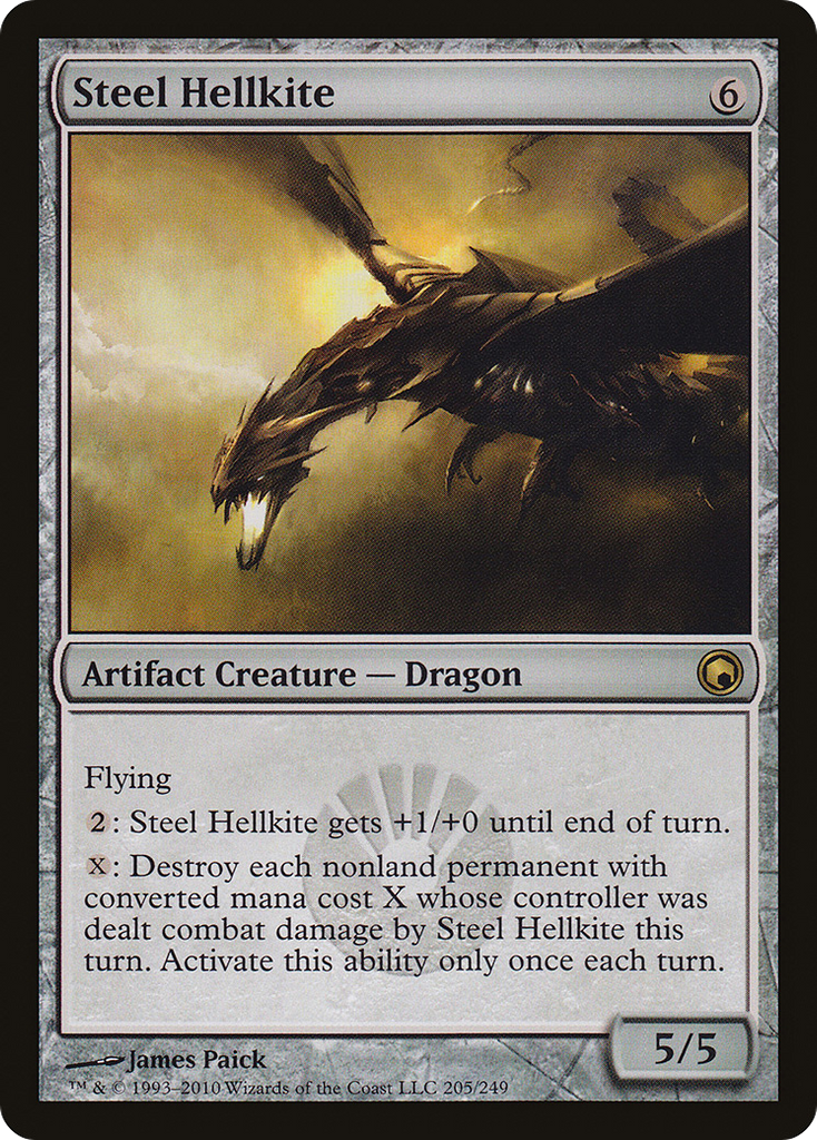 Magic: The Gathering - Steel Hellkite - Scars of Mirrodin