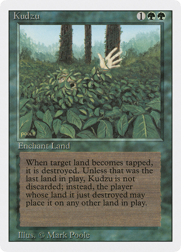 Magic: The Gathering - Kudzu - Revised Edition