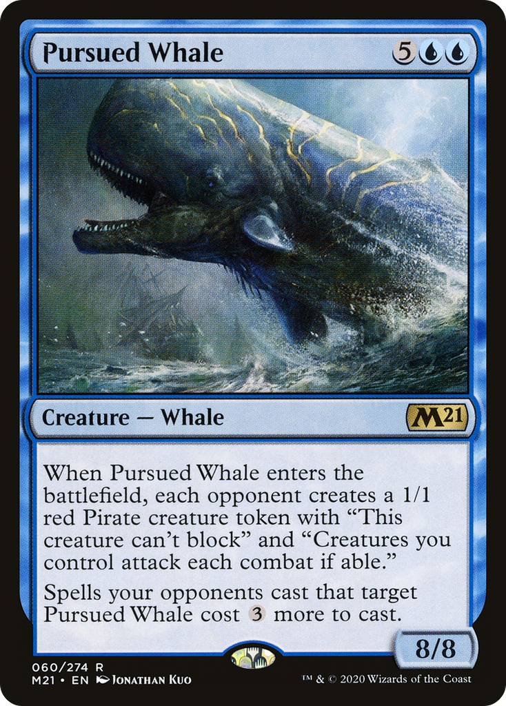 Magic: The Gathering - Pursued Whale - Core Set 2021