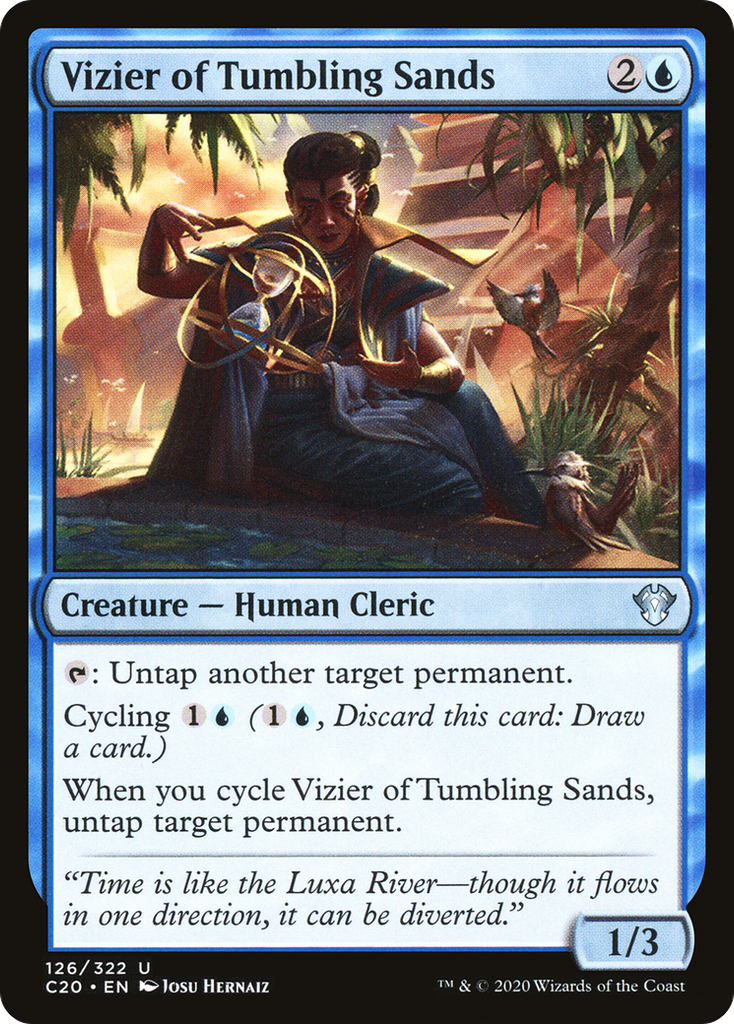 Magic: The Gathering - Vizier of Tumbling Sands - Commander 2020