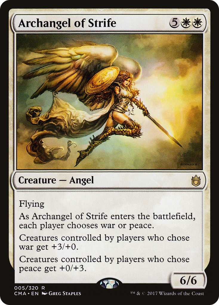 Magic: The Gathering - Archangel of Strife - Commander Anthology