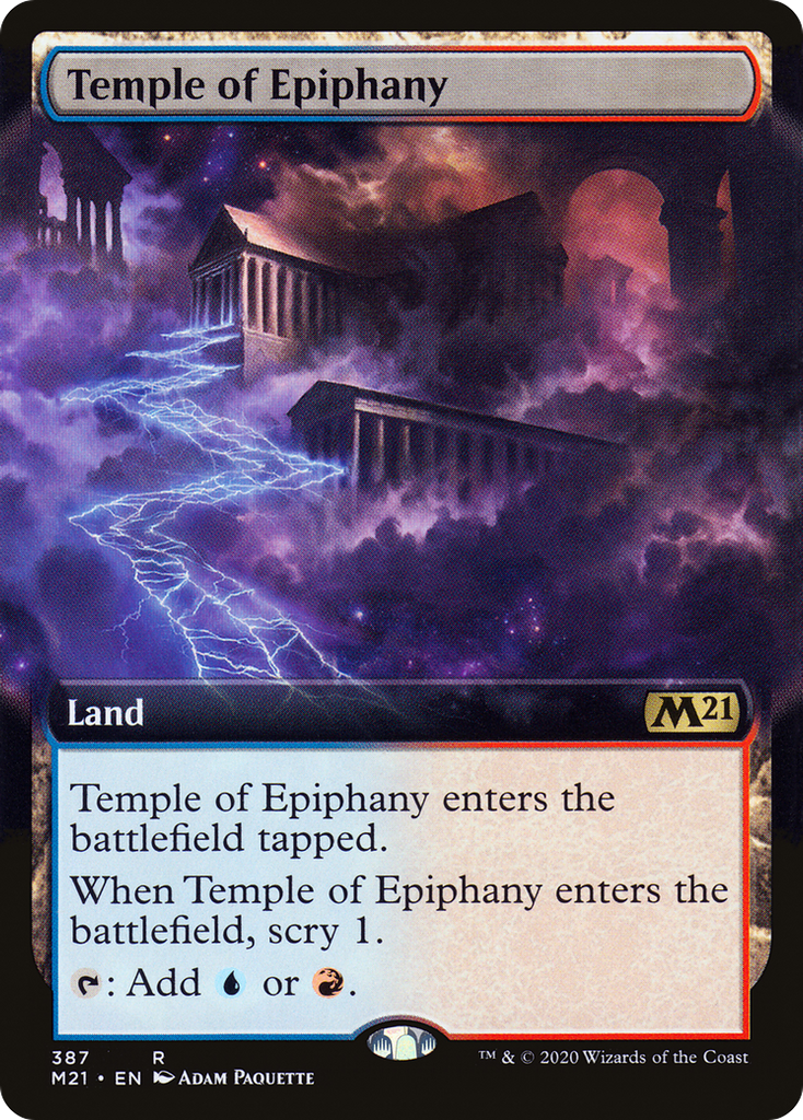 Magic: The Gathering - Temple of Epiphany Foil - Core Set 2021