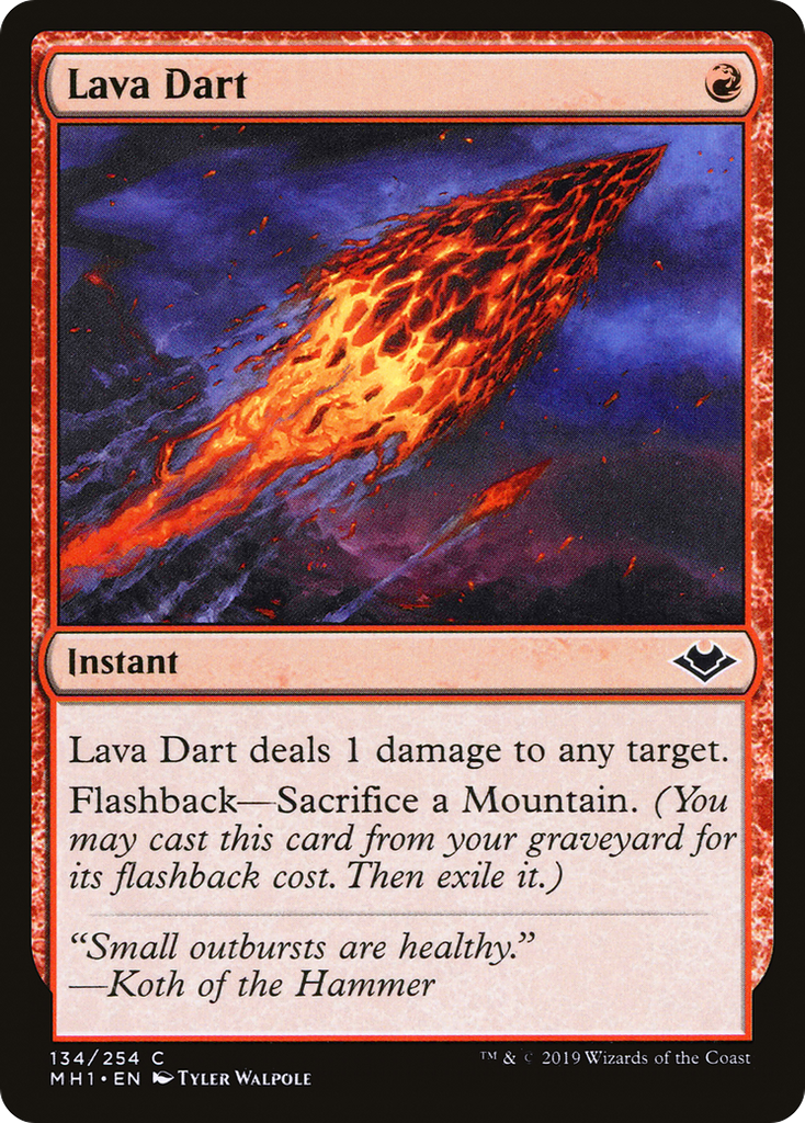 Magic: The Gathering - Lava Dart Foil - Modern Horizons