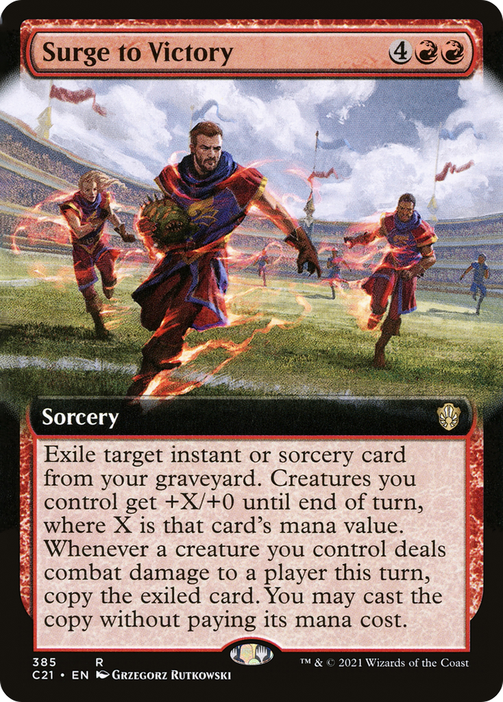 Magic: The Gathering - Surge to Victory - Commander 2021