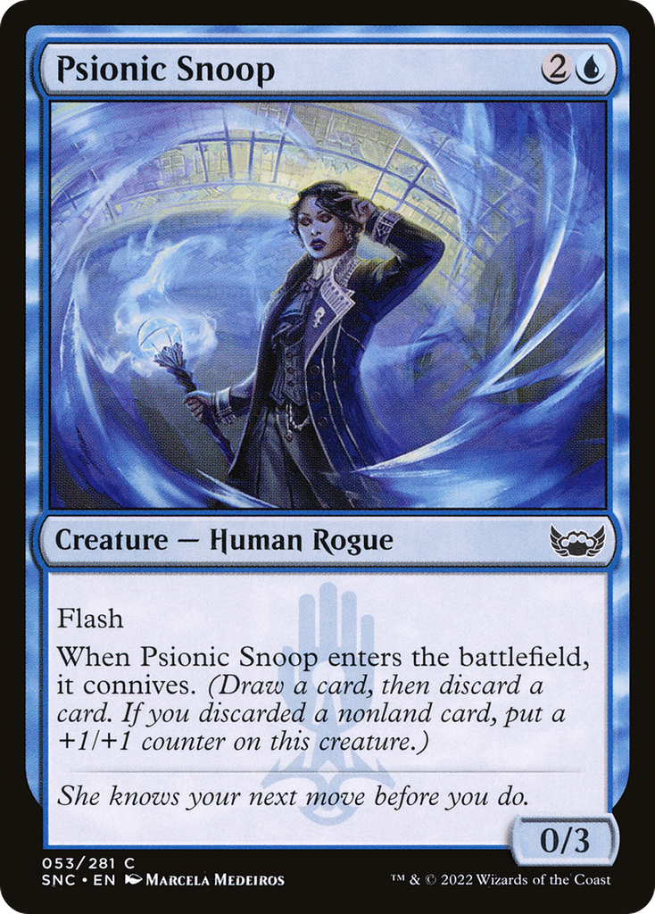 Magic: The Gathering - Psionic Snoop - Streets of New Capenna