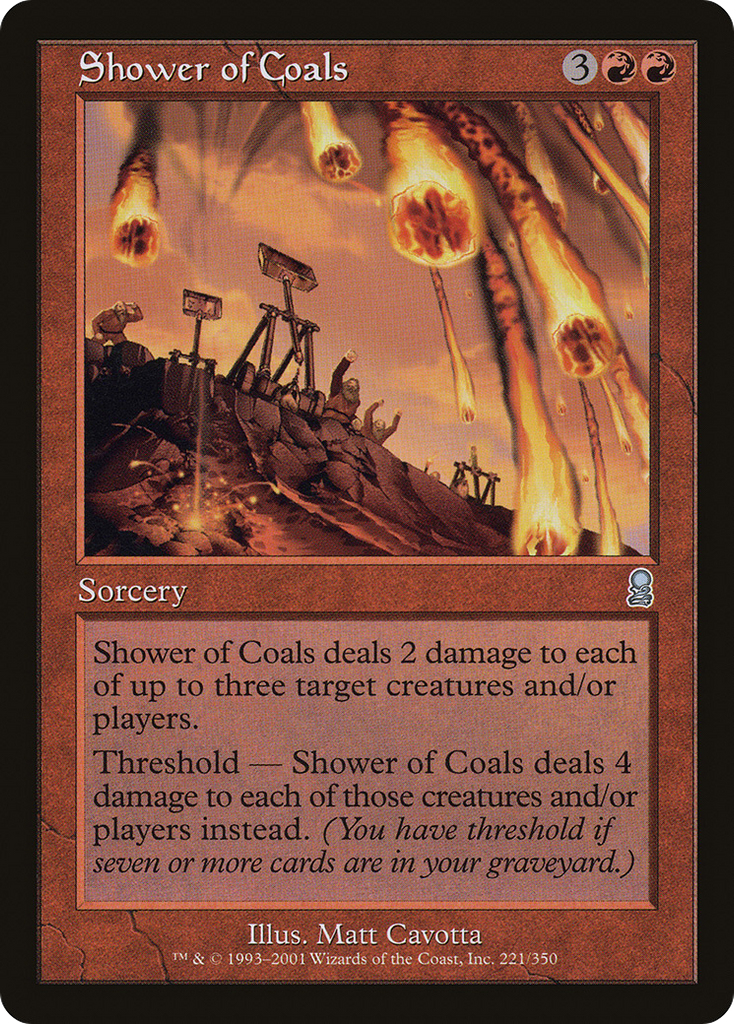 Magic: The Gathering - Shower of Coals - Odyssey