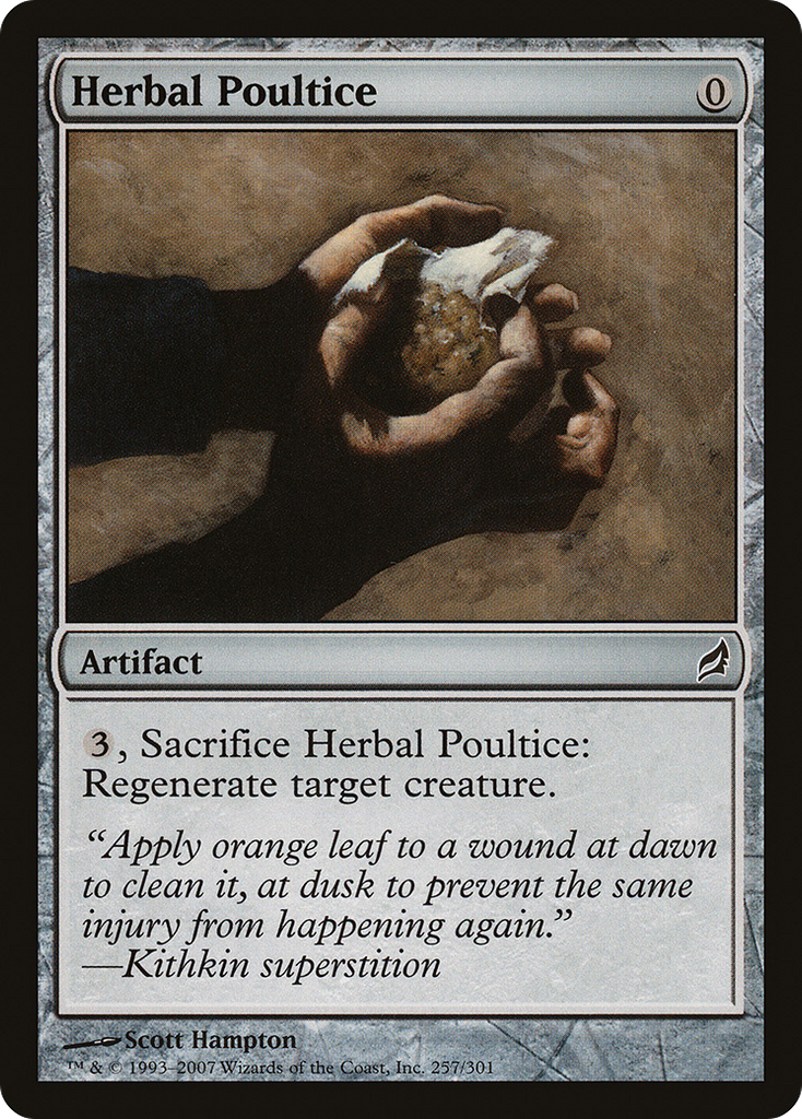 Magic: The Gathering - Herbal Poultice - Lorwyn