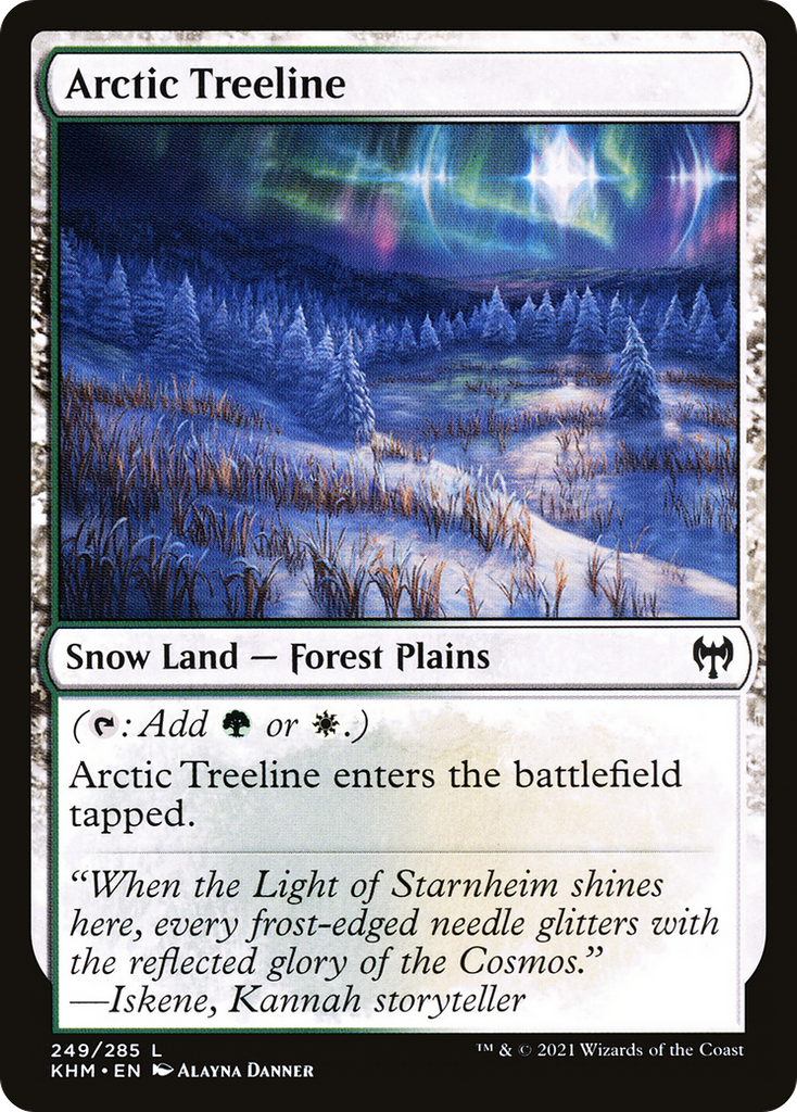 Magic: The Gathering - Arctic Treeline - Kaldheim