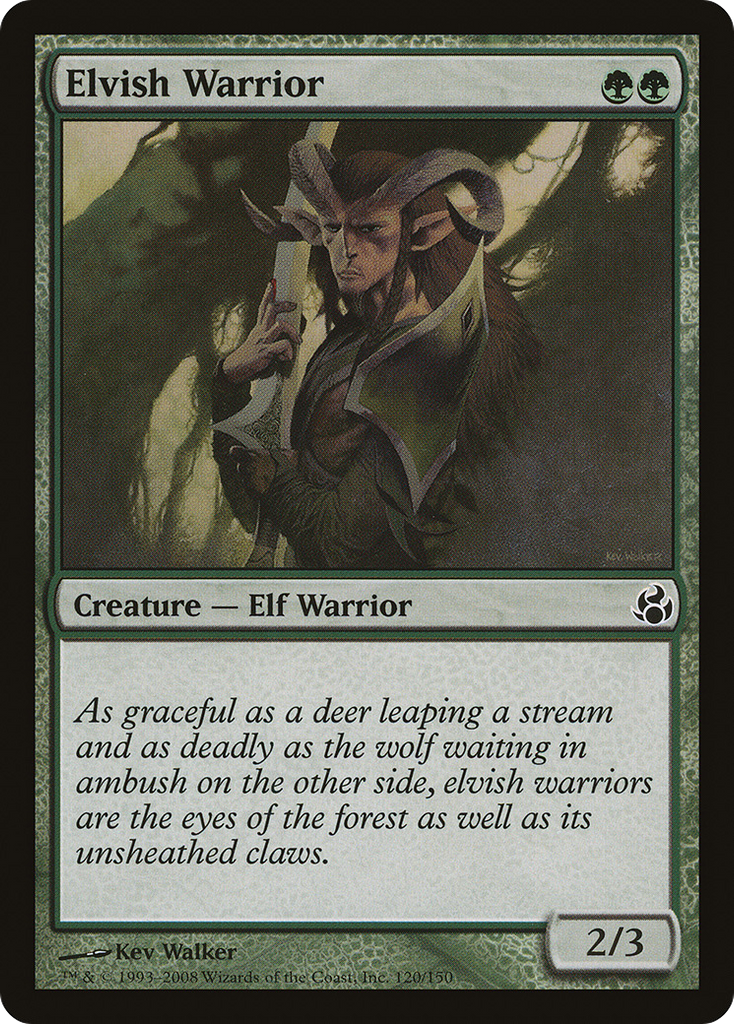 Magic: The Gathering - Elvish Warrior - Morningtide