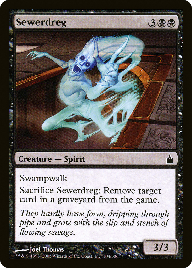 Magic: The Gathering - Sewerdreg - Ravnica: City of Guilds