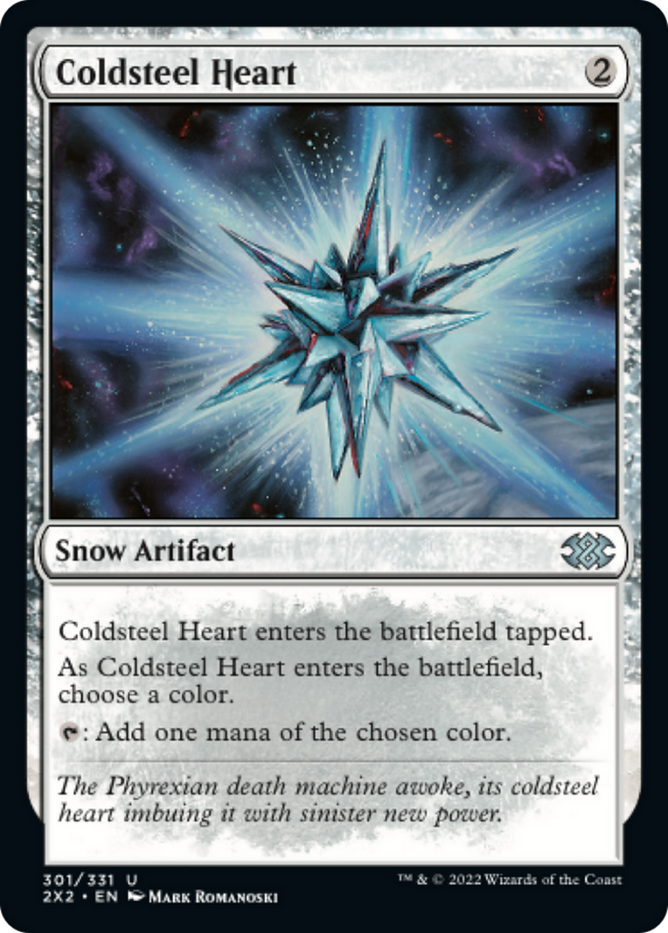 Magic: The Gathering - Coldsteel Heart - Double Masters 2022
