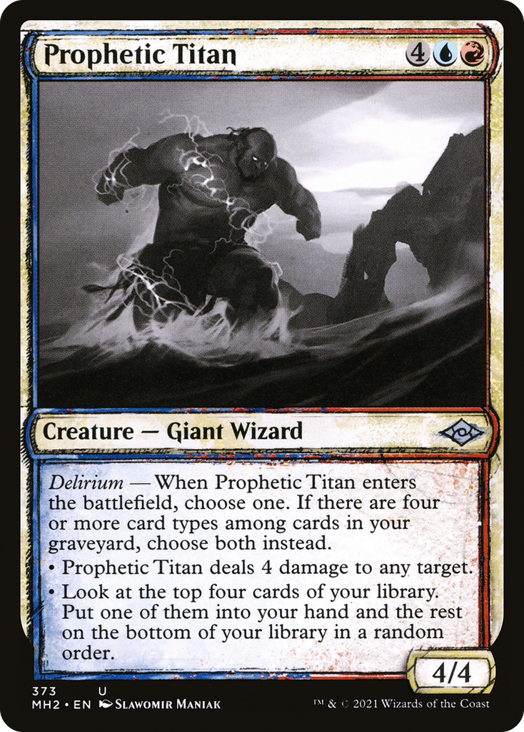 Magic: The Gathering - Prophetic Titan - Modern Horizons 2