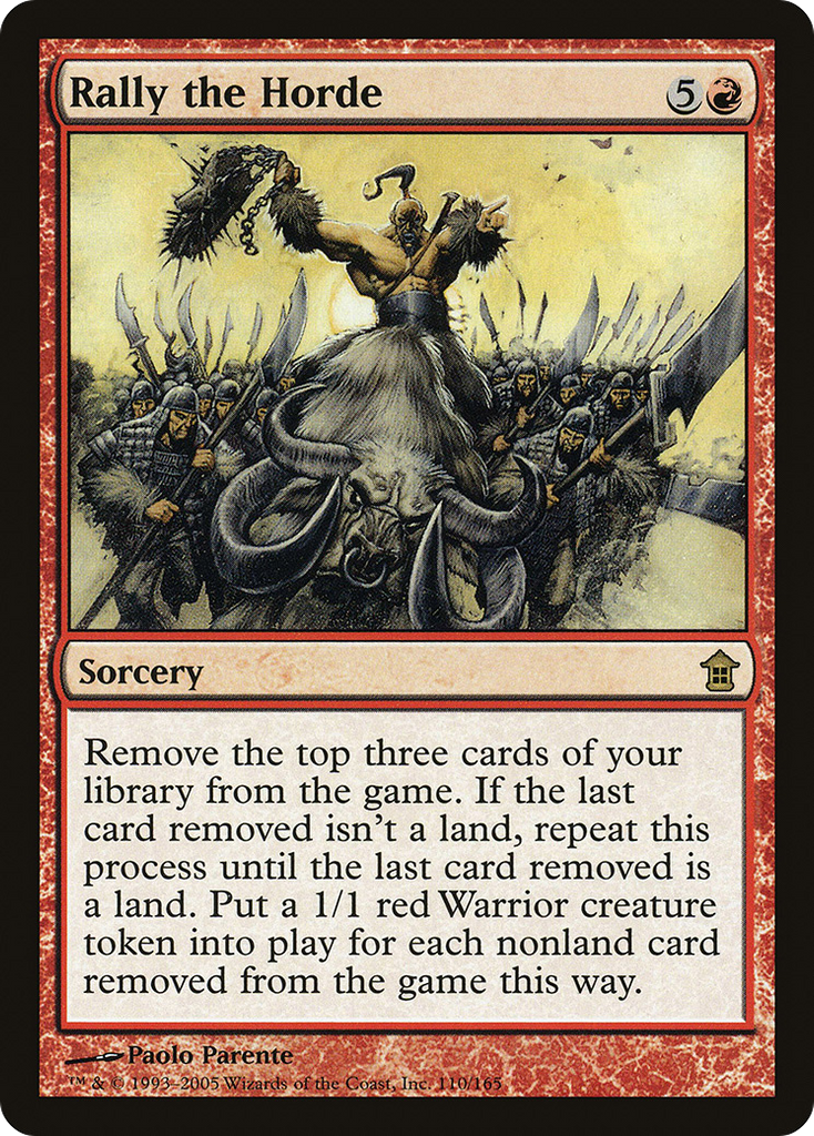 Magic: The Gathering - Rally the Horde - Saviors of Kamigawa