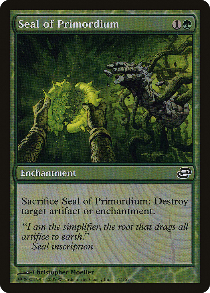 Magic: The Gathering - Seal of Primordium - Planar Chaos