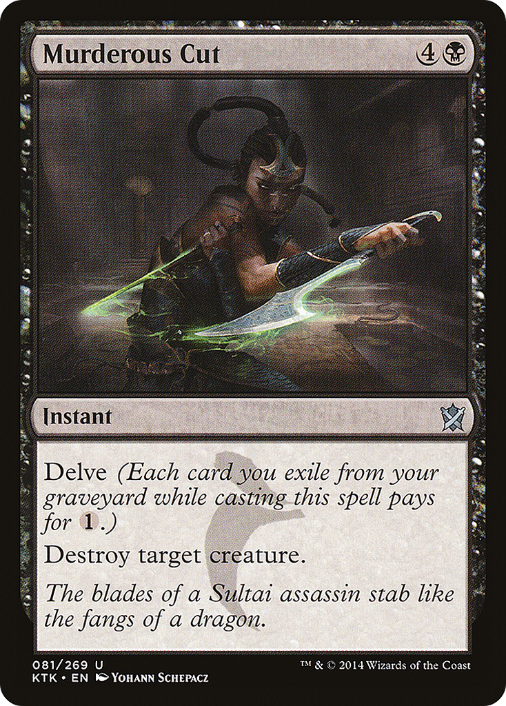 Magic: The Gathering - Murderous Cut - Khans of Tarkir