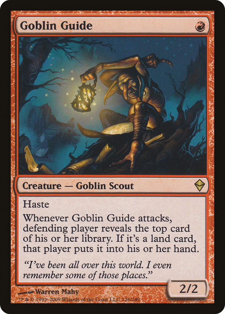 Magic: The Gathering - Goblin Guide - Zendikar