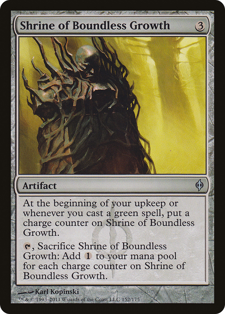 Magic: The Gathering - Shrine of Boundless Growth - New Phyrexia