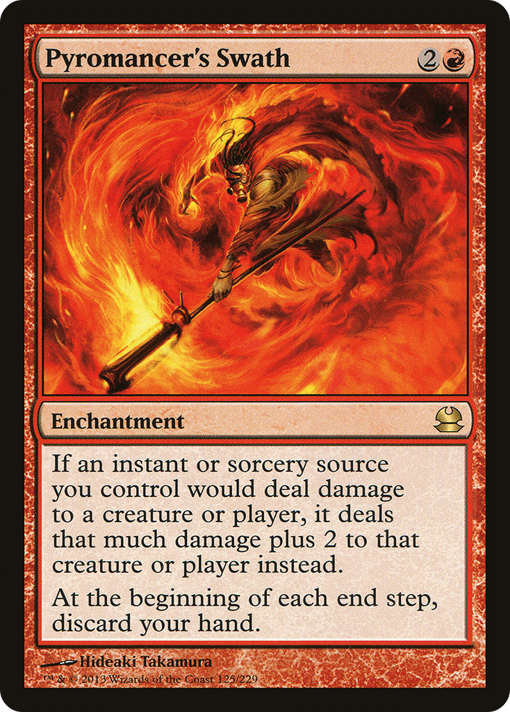 Magic: The Gathering - Pyromancer's Swath - Modern Masters