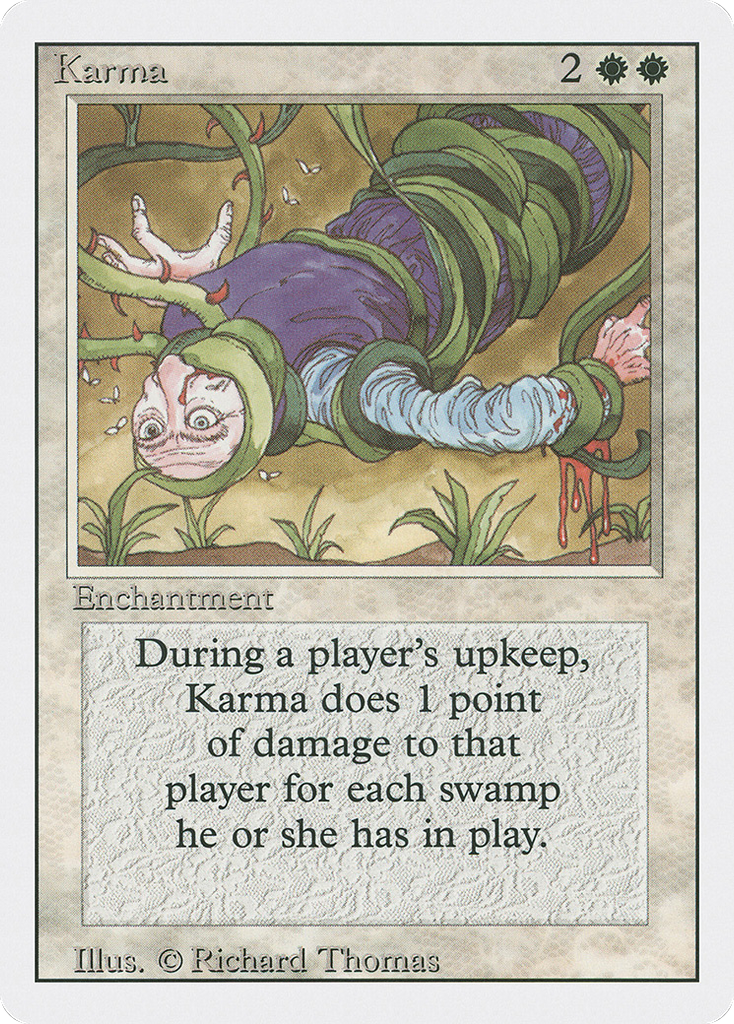 Magic: The Gathering - Karma - Revised Edition