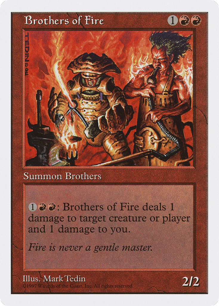 Magic: The Gathering - Brothers of Fire - Fifth Edition