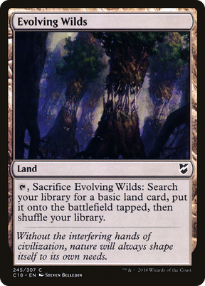 Magic: The Gathering - Evolving Wilds - Commander 2018