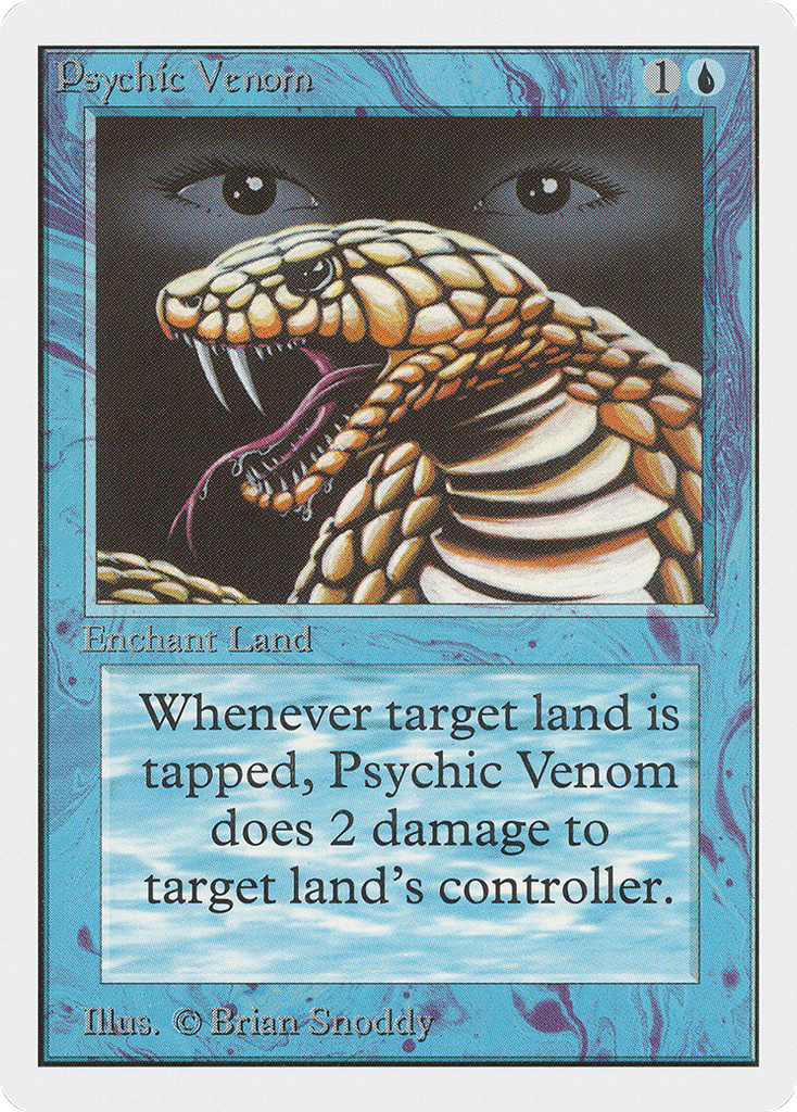 Magic: The Gathering - Psychic Venom - Unlimited Edition