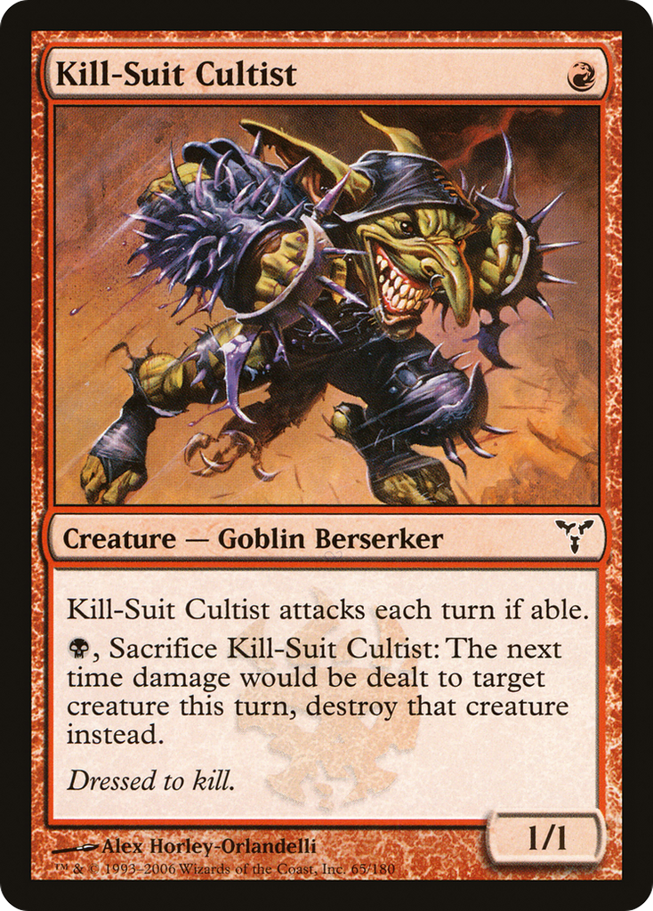 Magic: The Gathering - Kill-Suit Cultist - Dissension