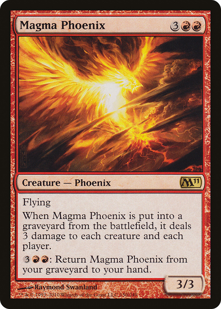 Magic: The Gathering - Magma Phoenix - Magic 2011