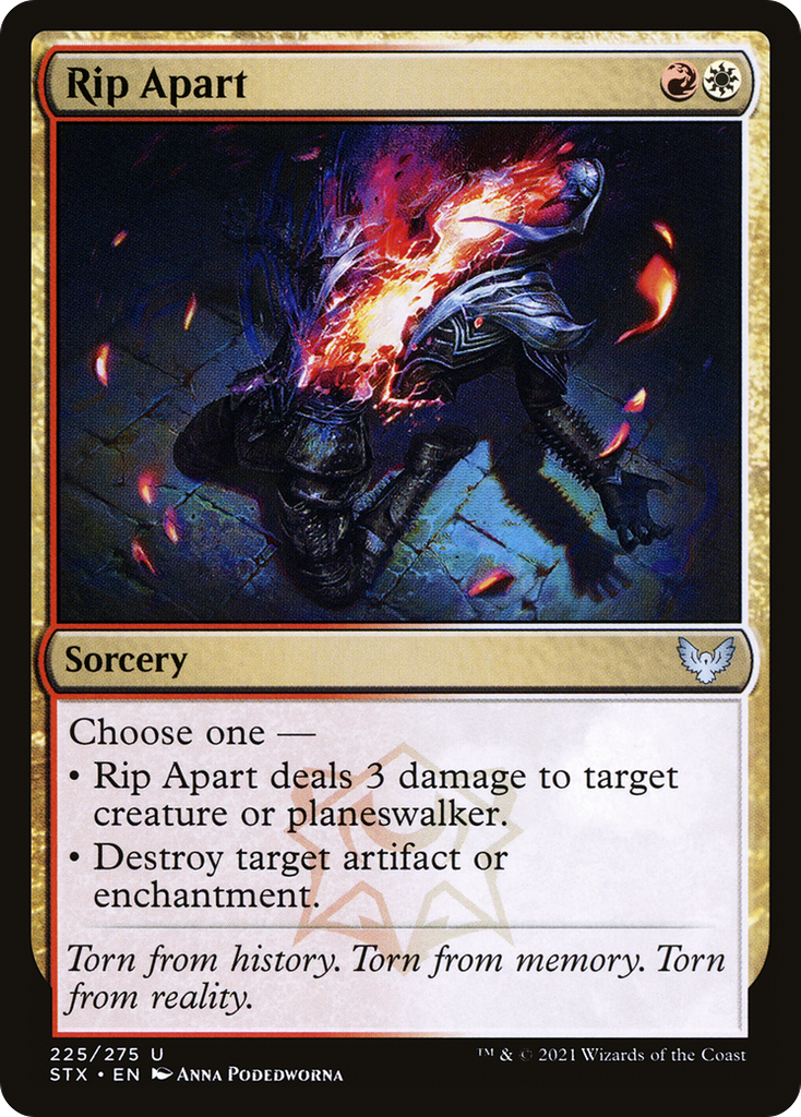 Magic: The Gathering - Rip Apart Foil - Strixhaven: School of Mages