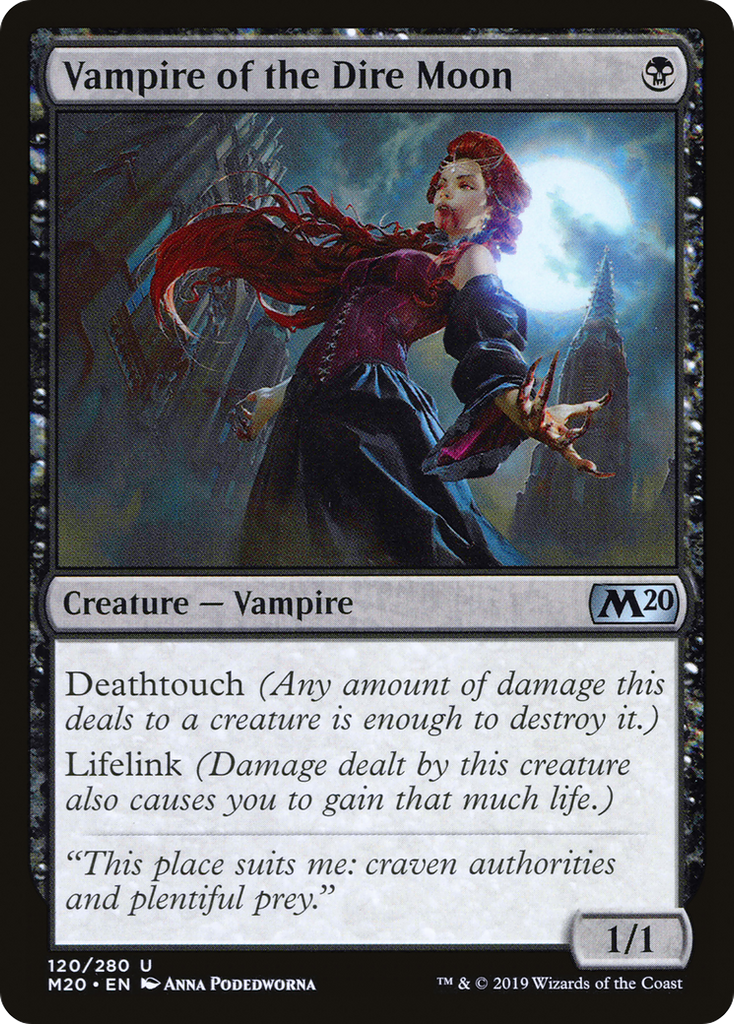 Magic: The Gathering - Vampire of the Dire Moon - Core Set 2020