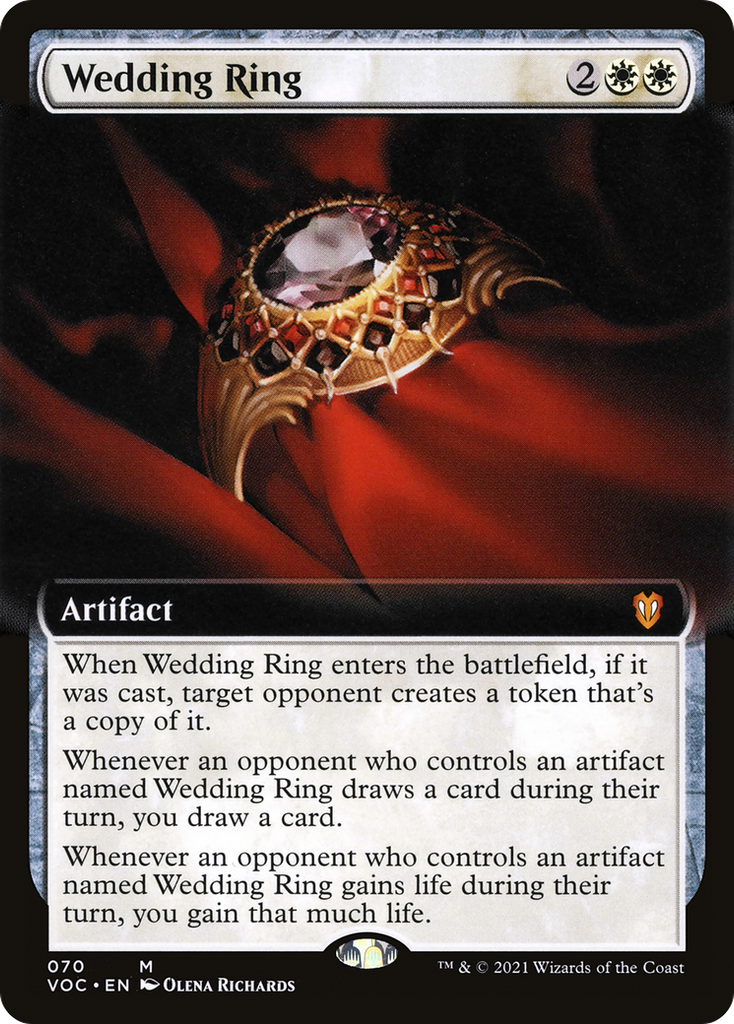 Magic: The Gathering - Wedding Ring - Crimson Vow Commander