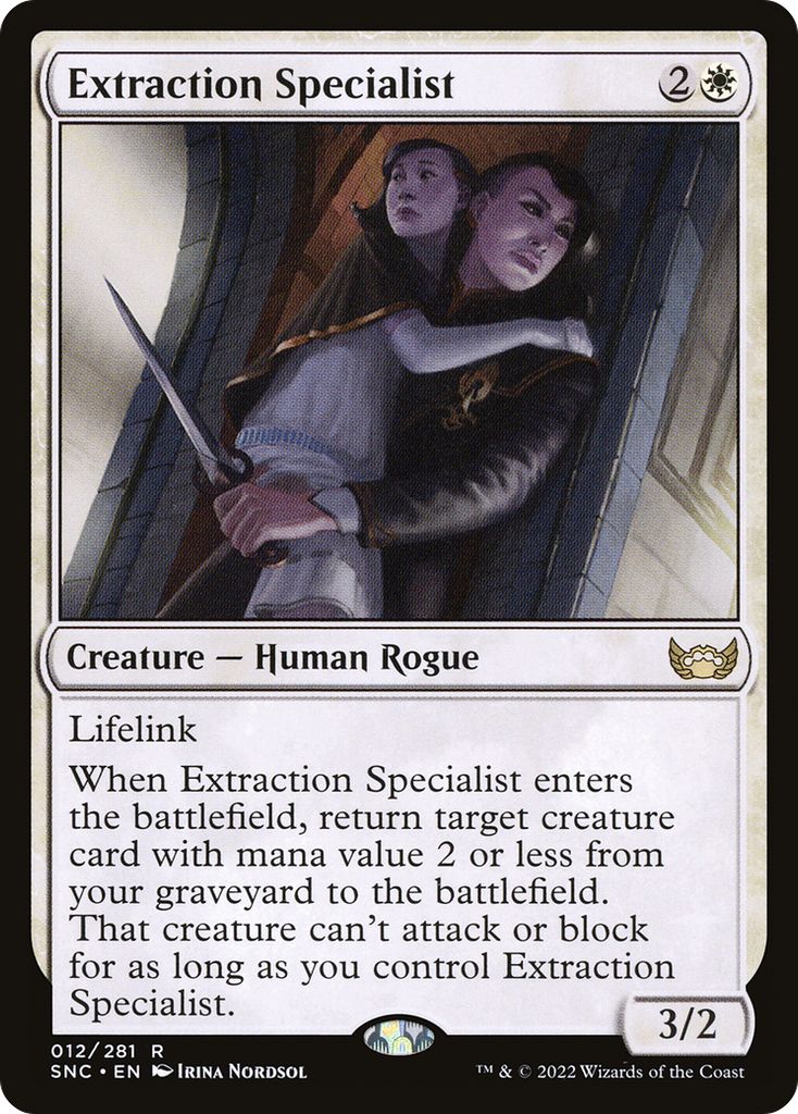 Magic: The Gathering - Extraction Specialist - Streets of New Capenna