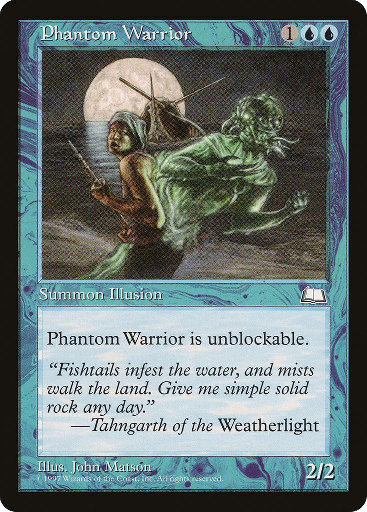 Magic: The Gathering - Phantom Warrior - Weatherlight