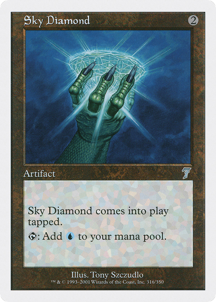 Magic: The Gathering - Sky Diamond - Seventh Edition