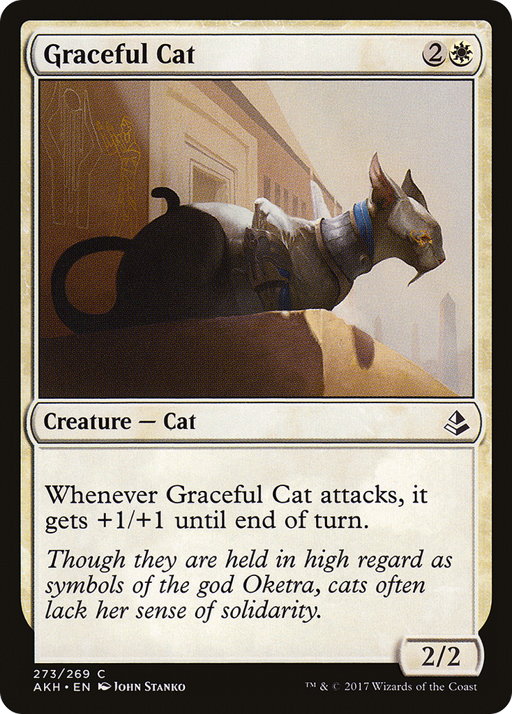 Magic: The Gathering - Graceful Cat - Amonkhet