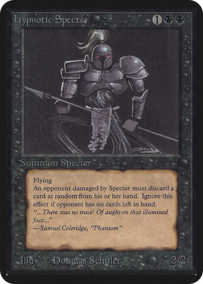Magic: The Gathering - Hypnotic Specter - Limited Edition Alpha